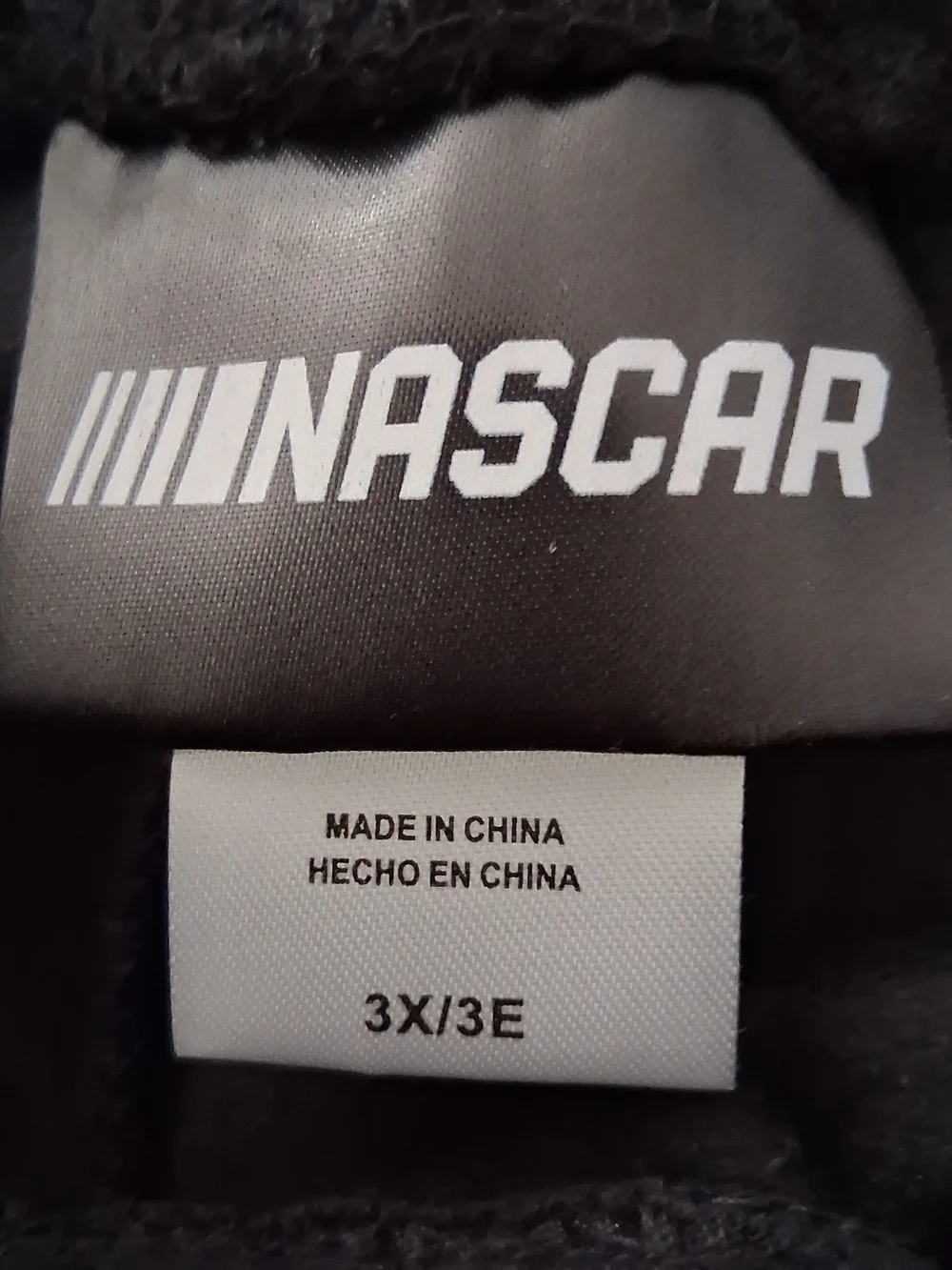 Nascar Black Pullon Womens Shorts 3X New